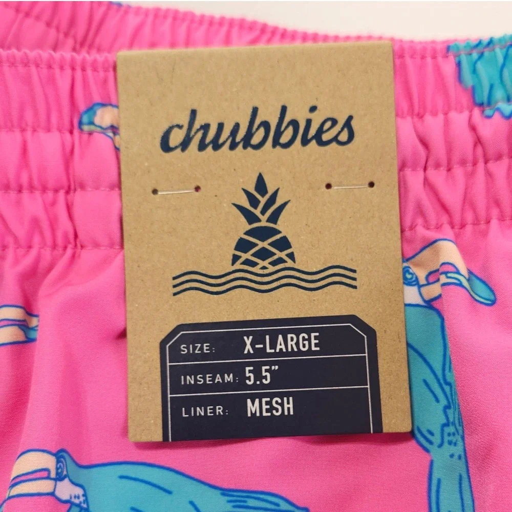 NEW Chubbies The‎ Toucan Do Its Swim Trunks 5.5